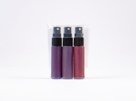 SET: Zerstäuberflasche "Emma" pastell red, 10ml – alle Varianten in einem Paket